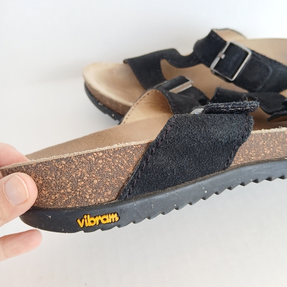 Dansko Dayna Leather Double Buckle Sandals - Picture 4 of 7